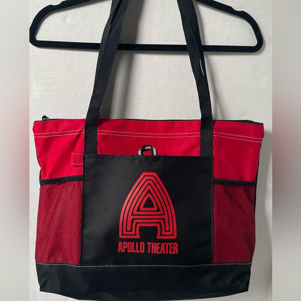THE APOLLO THEATRE in NY Zipper TopClosure Travel Tote, Beach or Pool Bag